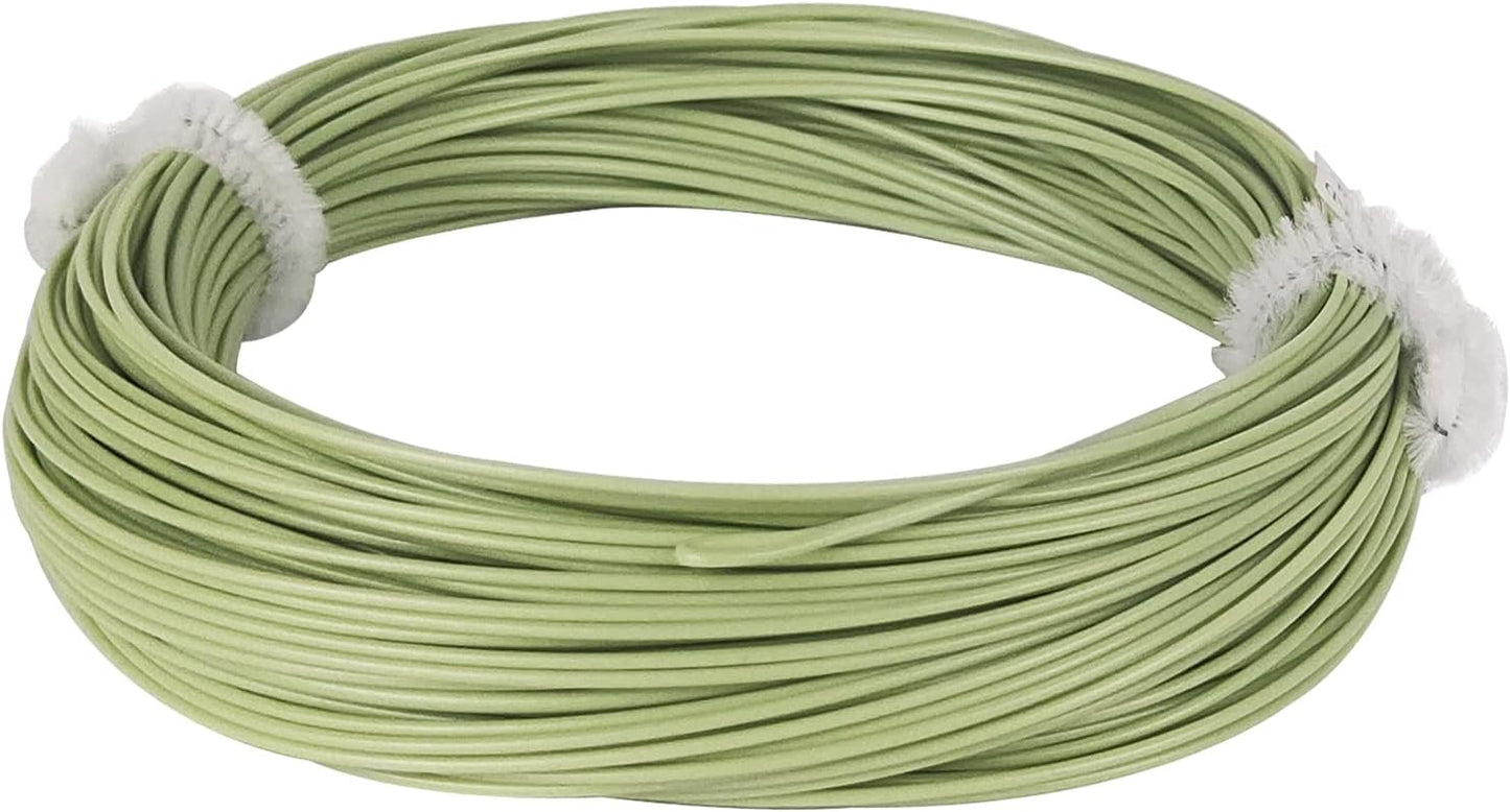 All-Purpose Fly Line - Floating Trout Fishing Line with Welded Loop | 100FT Weight Forward