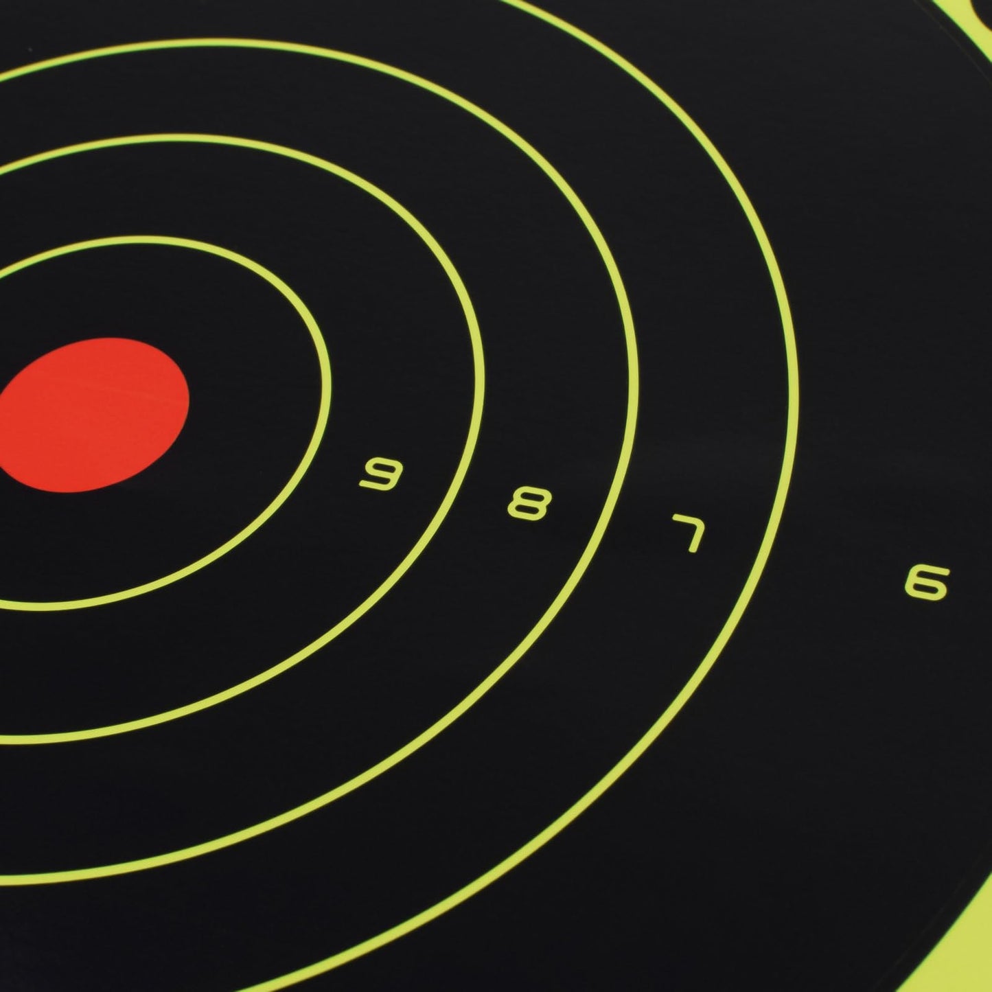 SKLK-SEL 8 Inch Splatter Targets, Adhesive Shooting Target Stickers with Yellow Effect for BB Gun, Pellet Gun, Airsoft, Pistol, Rifle Shooting Practice-20PCS