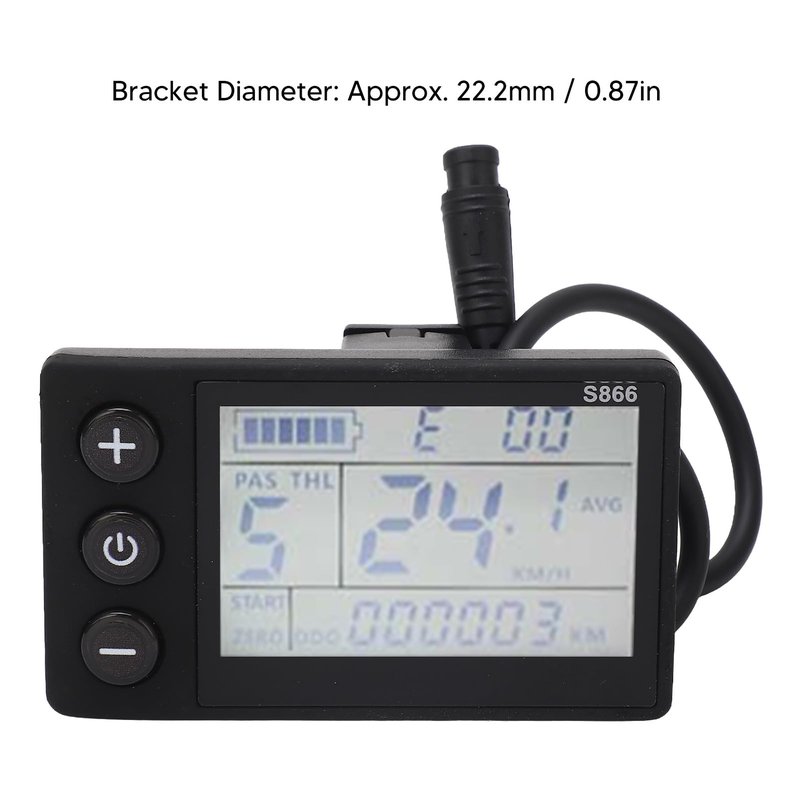 VGEBY Electric LCD Display with 6P Connector for Mountain Conversion LCD Panel Parts