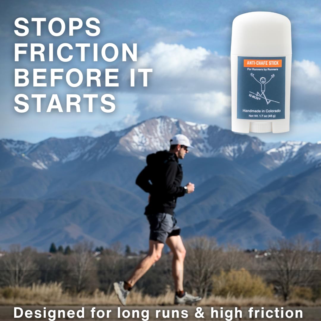 55 Miles Ultra Anti-Chafe Running Salve - 2.5oz