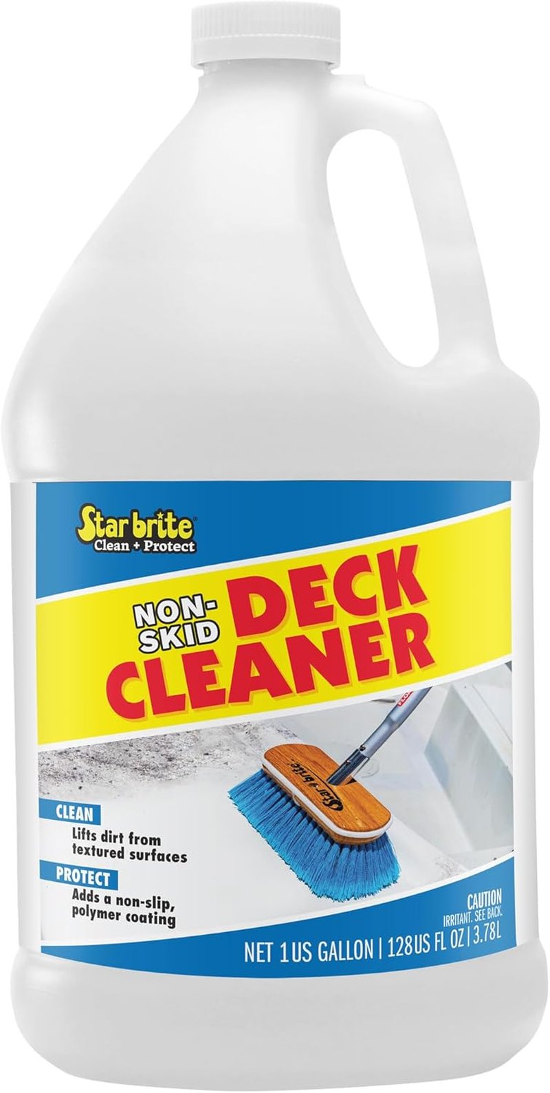 STAR BRITE Non-Skid Deck Cleaner - Ultimate Boat Deck Wash for Fiberglass, Vinyl & Metal Surfaces | Protects Against Stains & UV