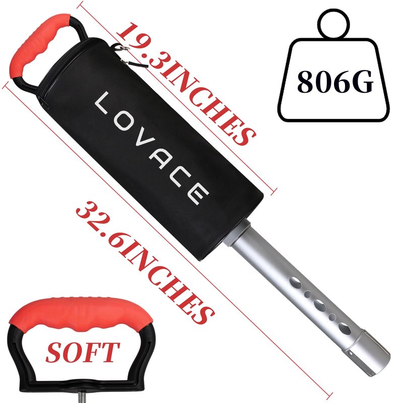 Golf Ball Retriever, Shag Bag for Golf Balls with Detachable Aluminum Alloy Tube