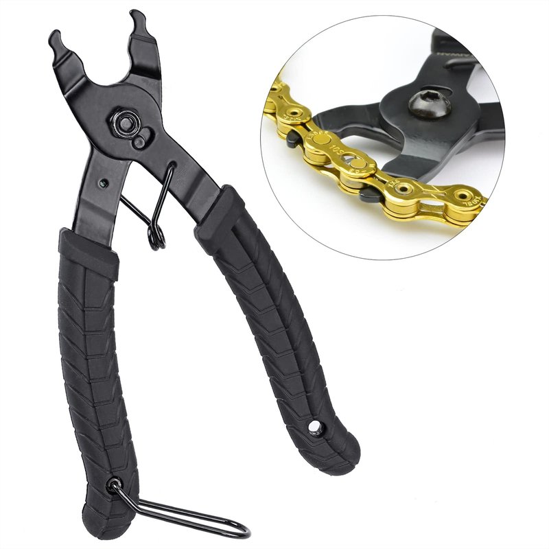 Oumers Bike Link Plier Chain Breaker Splitter 6 Pairs Bicycle Missing Link, Chain Plier Quick Links Opener Remover Pliers for 6-10 Speed Chains Repair Professional Bike Chains Repair Tool Kit