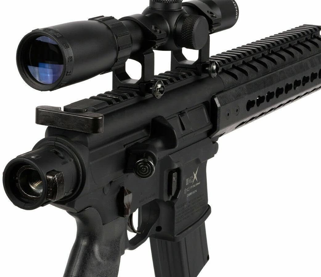 Sig Sauer MCX .177 Cal CO2 Black Air Rifle Bundle - Scope, 2 CO2 Tanks, 30rd Mag & 500 Pellets