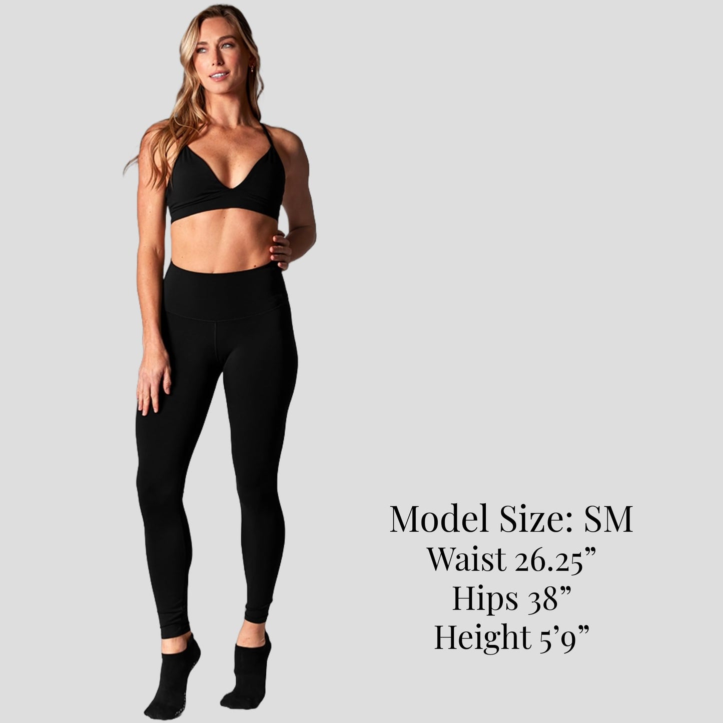 Tavi Women’s High Waisted Tight | 27.5-Inch Inseam | Comfortable Leggings with Pockets | Everyday Wear, Large, Ebony