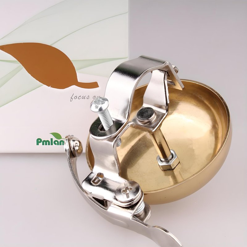 PMLAND Classic Copper Alloy Brass Bicycle Bell