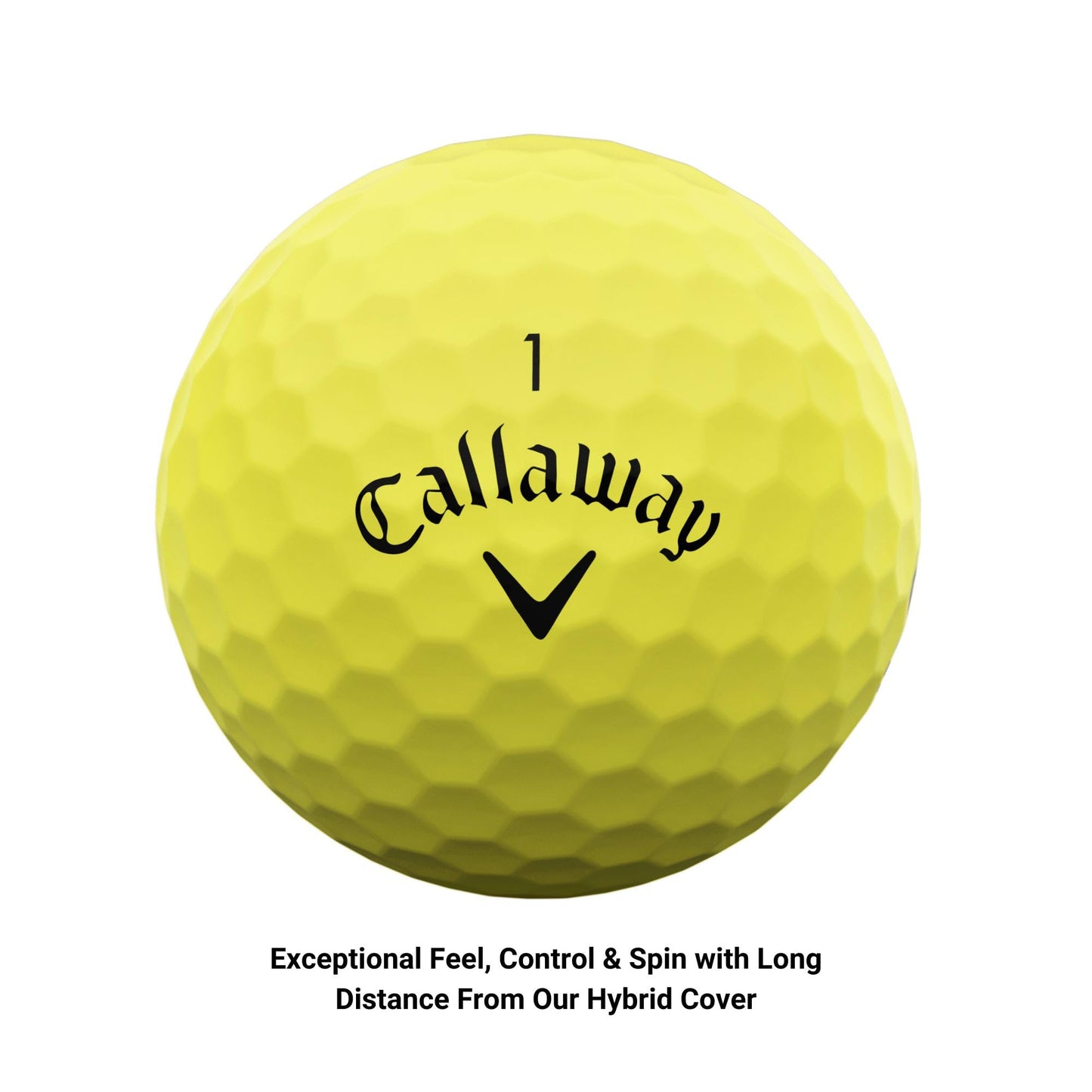 Callaway Golf Supersoft Golf Balls (2023, Yellow)