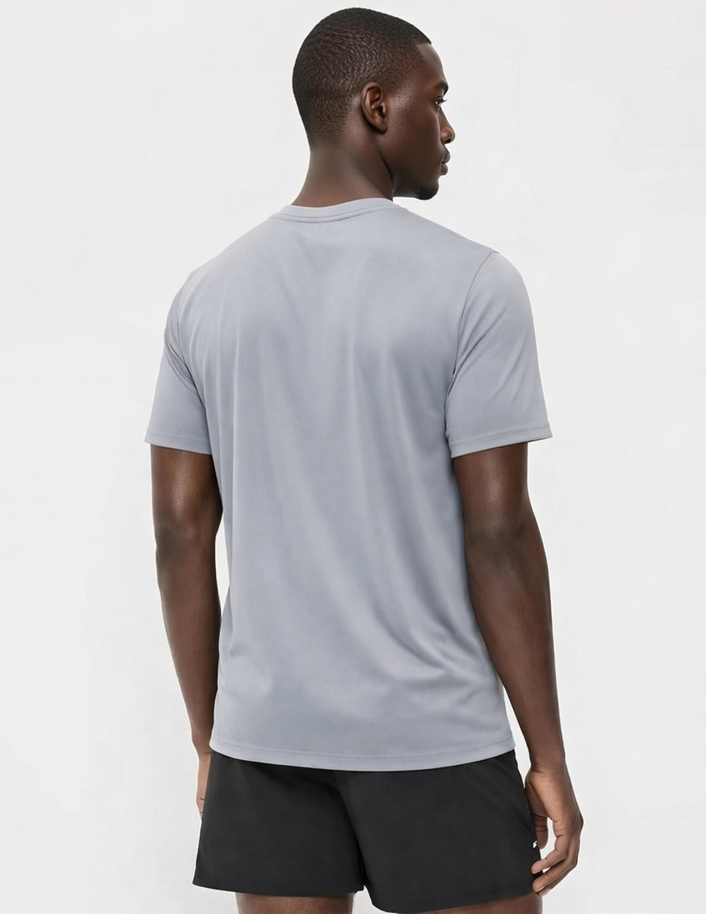 5 Pack Men’s Active Quick Dry Crew Neck T Shirts | Athletic Running Gym Workout Short Sleeve Tee Tops Bulk (Set 6, XX-Large)