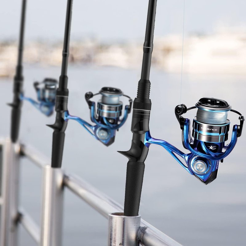Cadence Primo Fishing Reel - Ultralight Spinning Reel with Magnesium Frame | 36 LBs Max Drag, 6.2:1 Gear Ratio