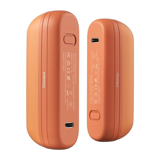 OCOOPA 2 in 1 Magnetic Rechargeable Hand Warmers, UT2s Mini Electric Handwarmers 2 Pack, Split USB-C, Reusable Portable Pocket Heater, Raynauds, Golf, Christmas, Tech Gifts for Women Men