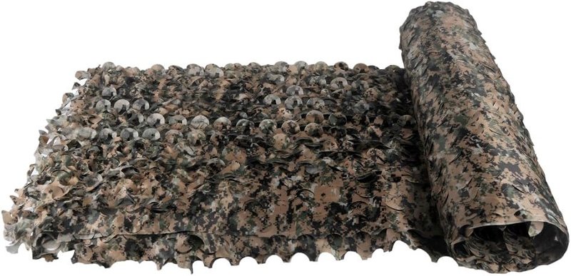 Camo Netting Roll for Hunting | Military-Grade Sunshade | Durable & Versatile 6x50 Ft