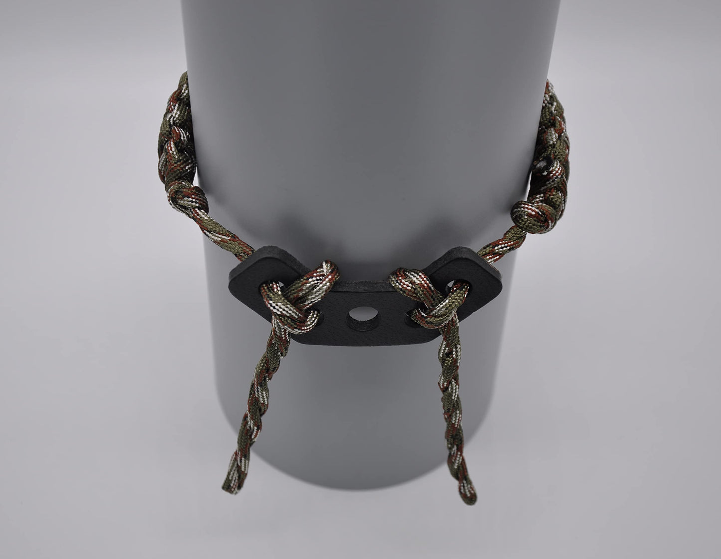 HZUTUZH Bow Archery Wrist Sling 250 Paracord - Multi Functional Survival Wrist Sling for Hunting & Shooting - No Stabilizer Needed - Successive Length Greater Then 20 Feet (Army CAMO)