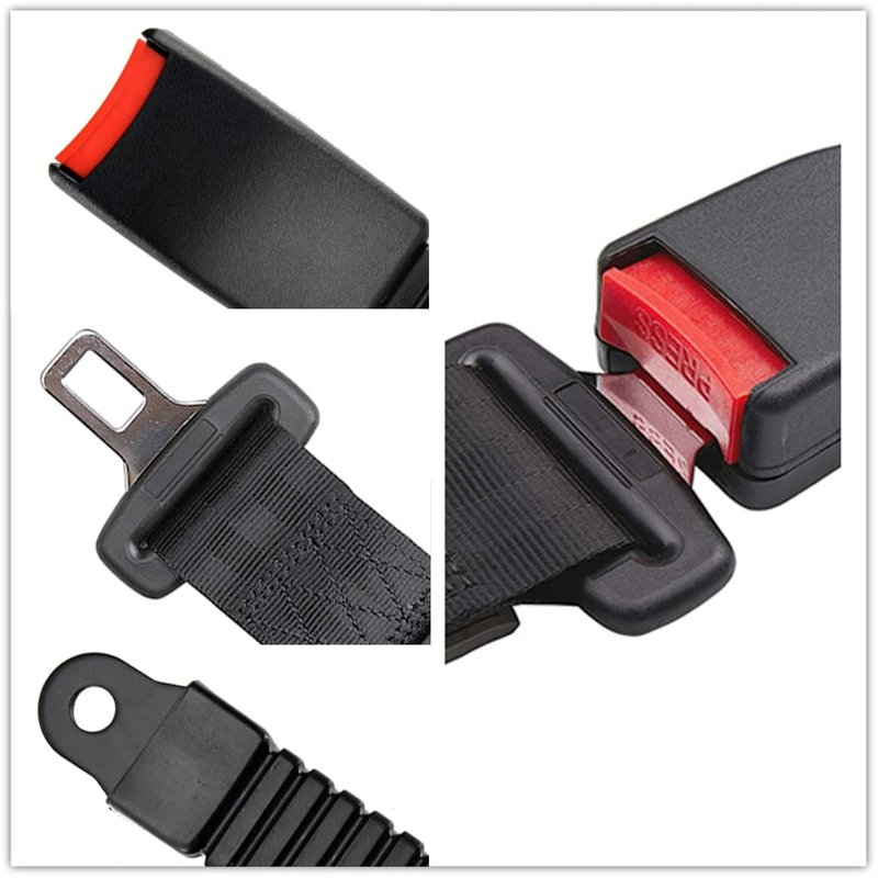 ROSSROLLA 2 Pack Golf Cart Seat Belt Kits Retractable Seatblet Fits Most of Golf Cart Like EZGO, Yamaha, Club Car, UTV, Model B