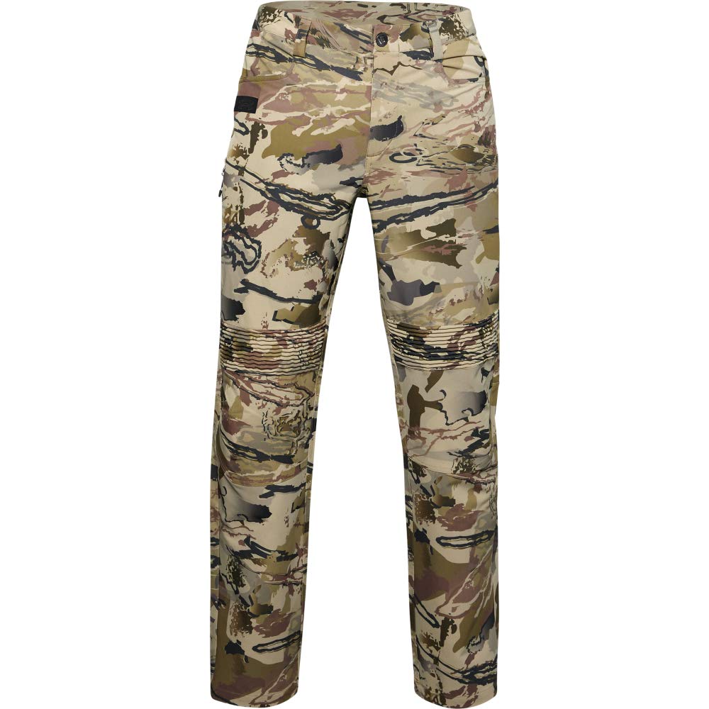 Under Armour mens Backwoods Straight Leg Pants , Ua Barren Camo (999)/Black , 32/34