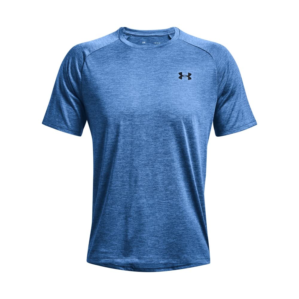 Under Armour Men's Tech 2.0 Short-Sleeve T-Shirt, Victory Blue (474)/Black, Medium