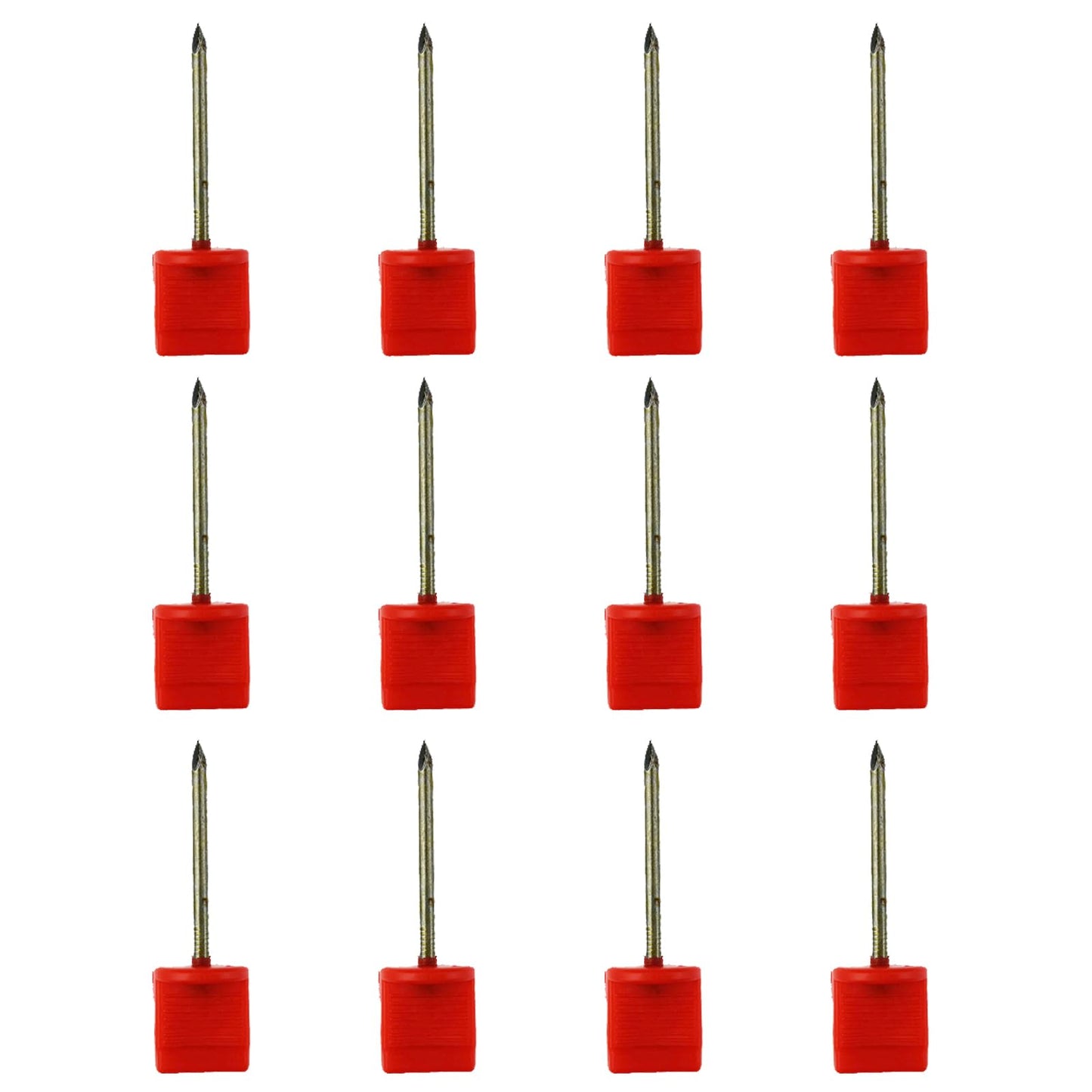 Miokun 12 Pieces Archery Target Pins for Holding Target Face/Paper on EVA Foam (12)