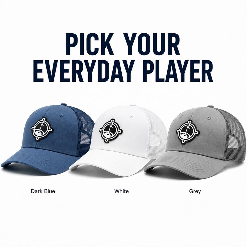Premium Golf I Gym I Boat I Hiking I Tennis I Bike Hat – TourDry Sweat System, Odor-Resistant Sweatband, Moisture-Wicking Liner, Structured 6-Panel Design, One Size Fits All- Dark Blue