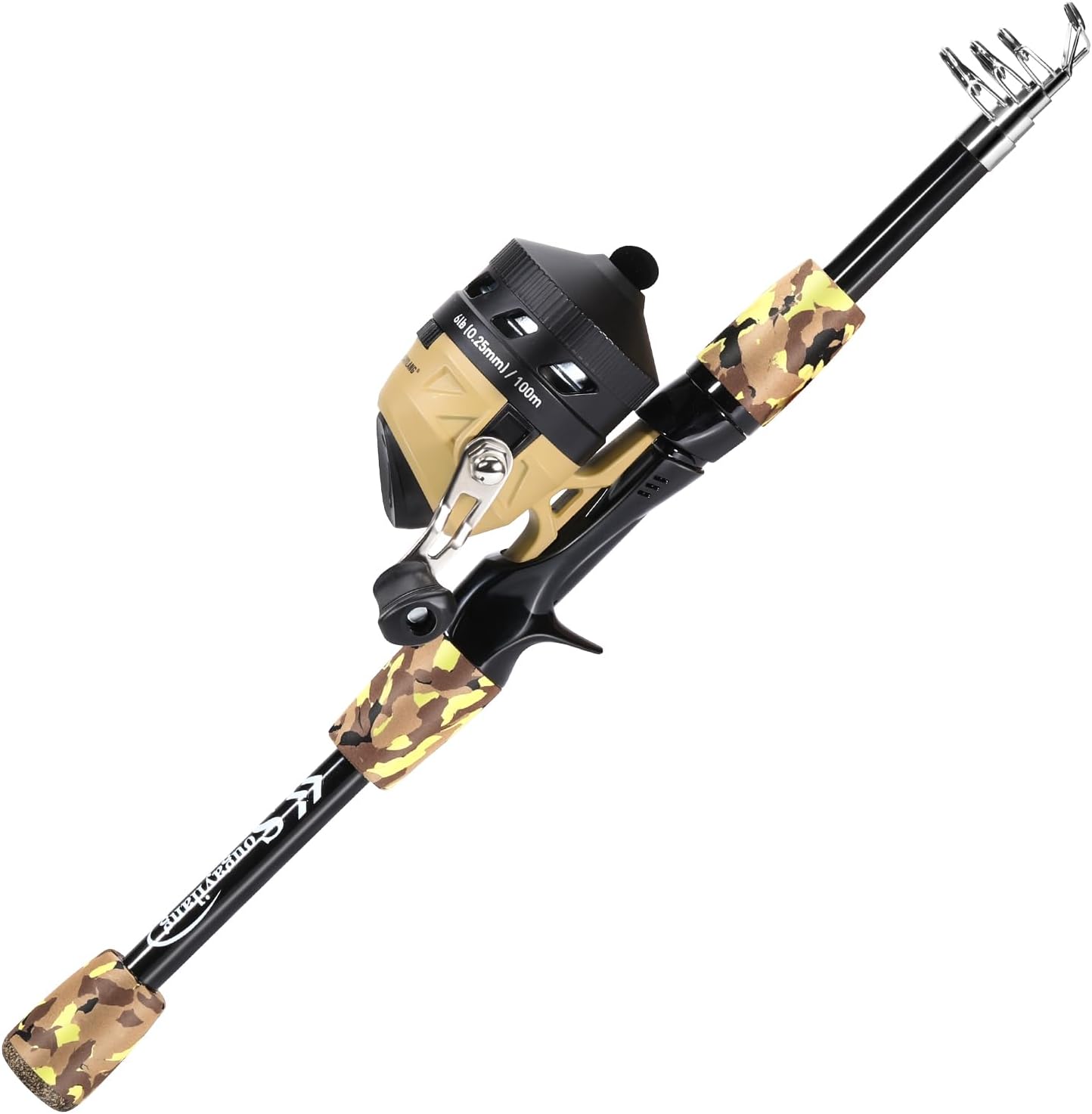 Kids Fishing Rod and Reel Combo - Lightweight Spincast Pole with Tackle Bag & Lures | Perfect Starter Kit for Youth