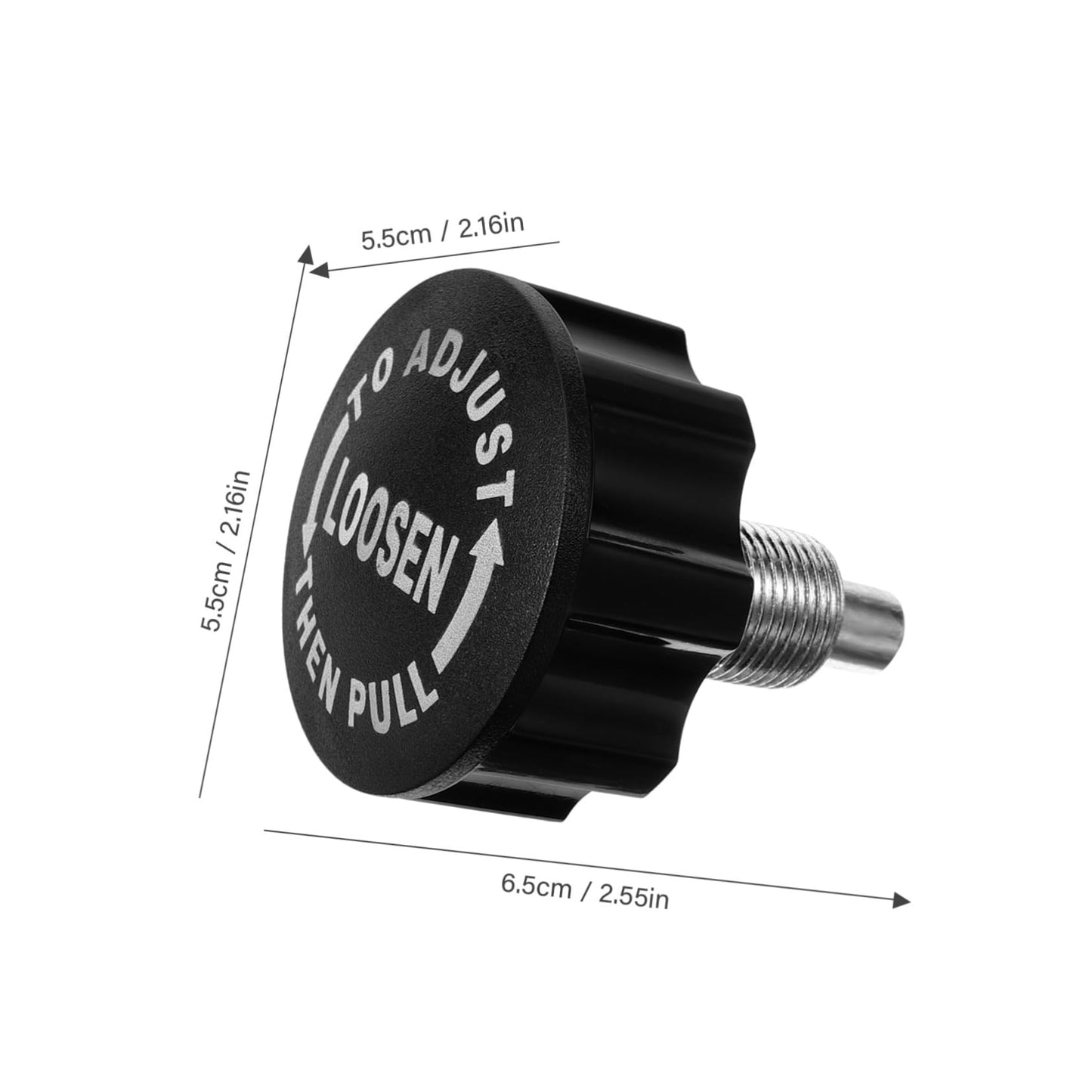 BESPORTBLE Fitness Pull Pin Knob for Exercise Equipment Rotating Replacement Part for Gym Machines Stylish Design Easy Installation for Versatile Use Compatible with Exercise Bikes Gymnastics Bars