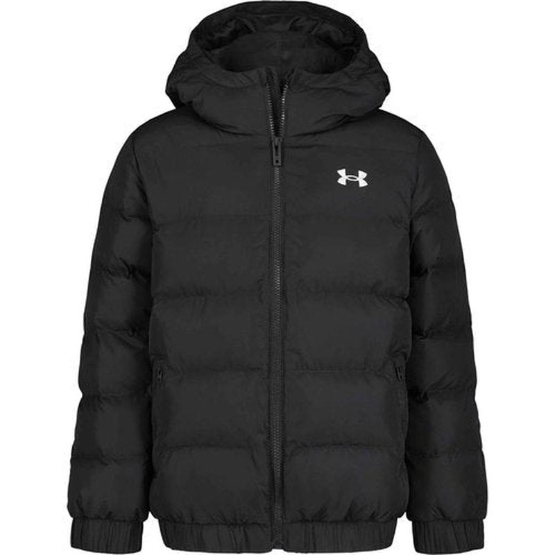 Under Armour UA PRIME PUFFER JACKET, Jet Black, YM
