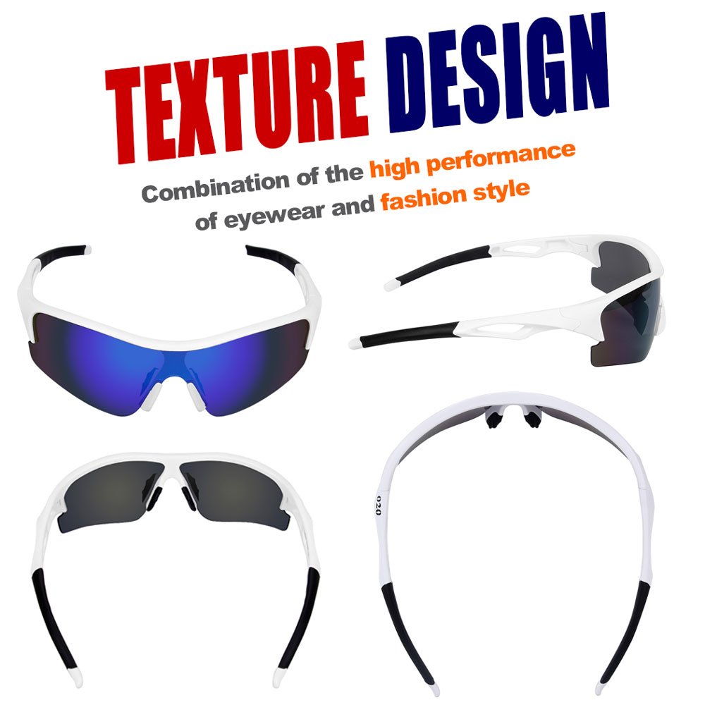 O2O Polarized Sports Sunglasses for Running Jogging Baseball Softball Men Women Teens Youth