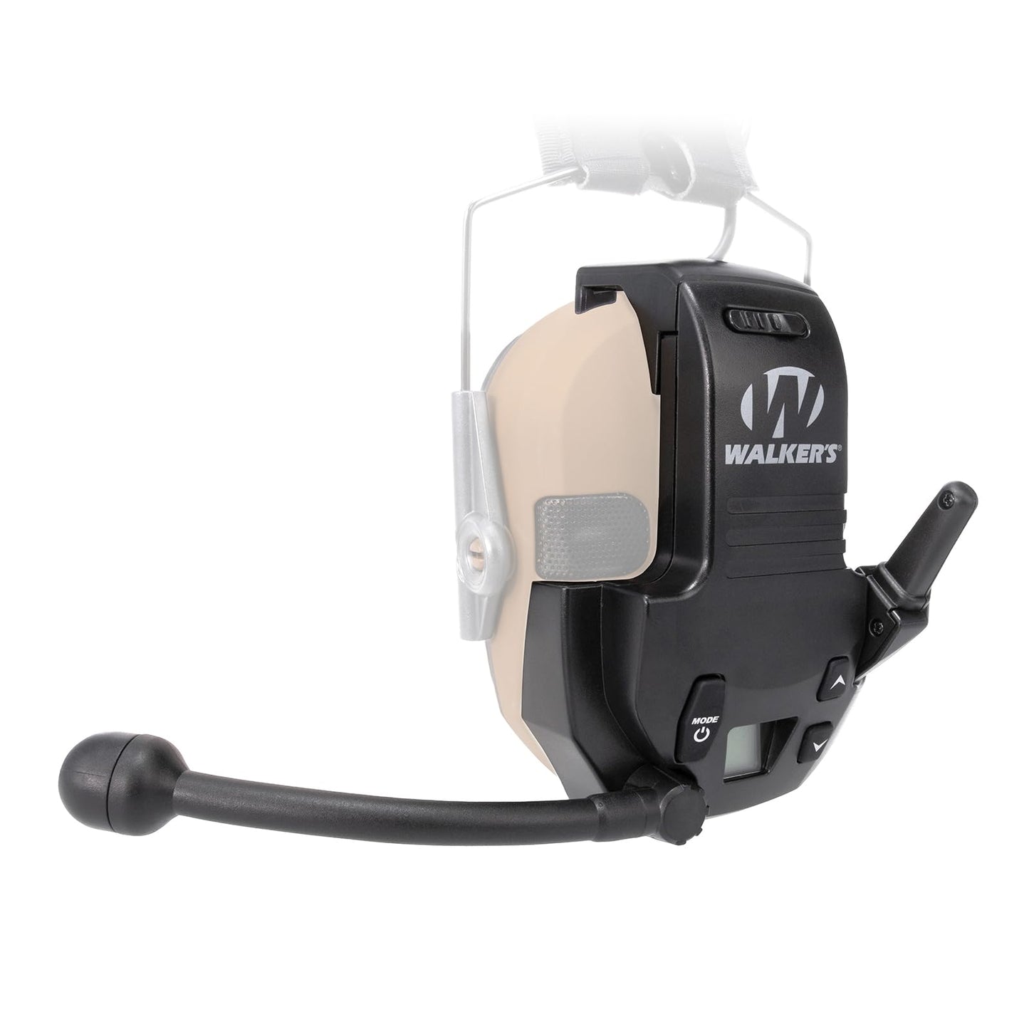 WALKER'S Razor Walkie Talkie Attachment - 22 Channels 3 Miles Range Distance Voice-Activated & Game Ear Belt Clip Holder for Ear Muffs, Glasses, Rope, Ect, Black, One Size (GWP-BELTLOOP)