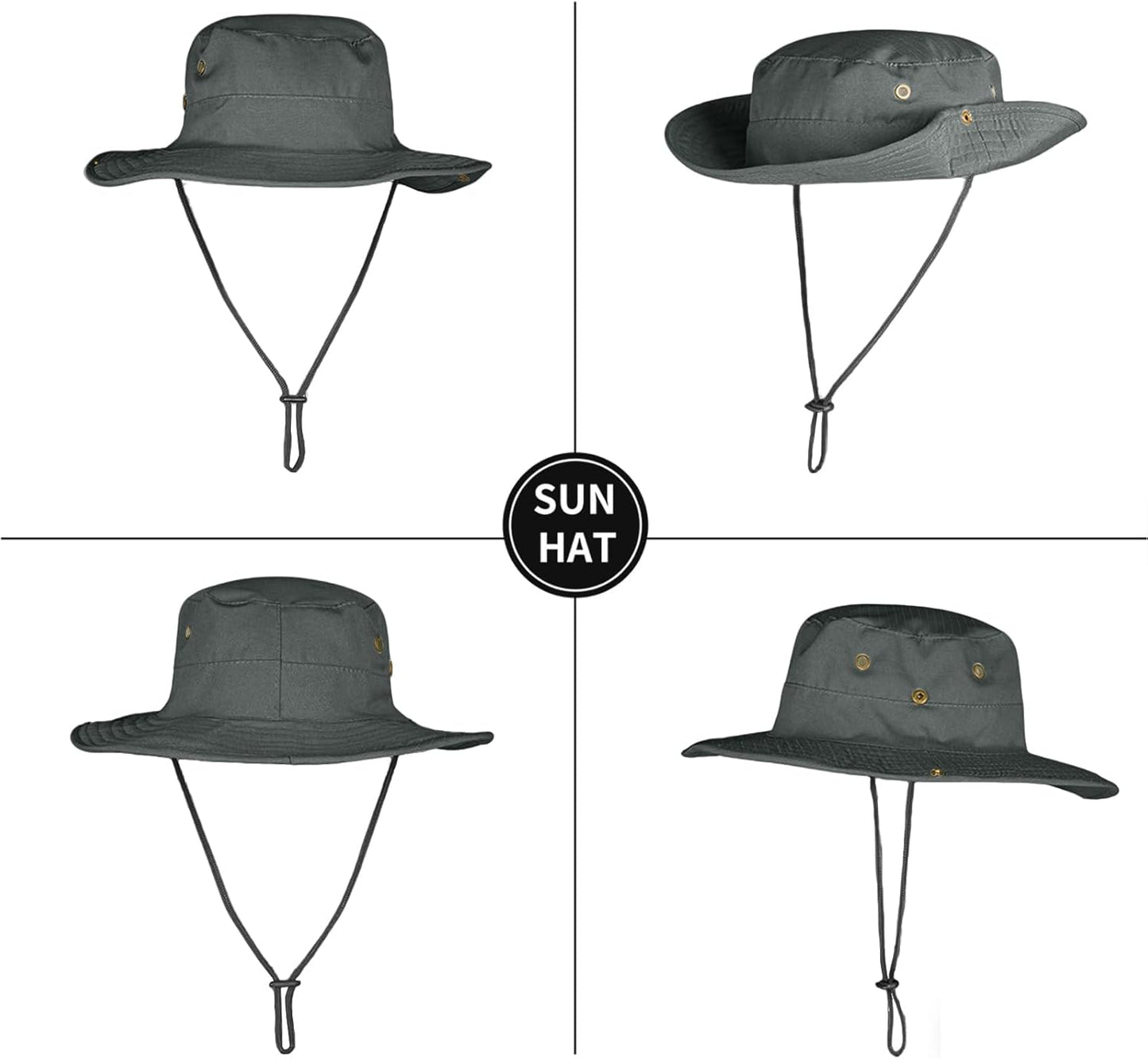 Sun Hats - Foldable Boonie Hat with UPF 50+ Protection for Fishing, Hiking, Beach | Unisex