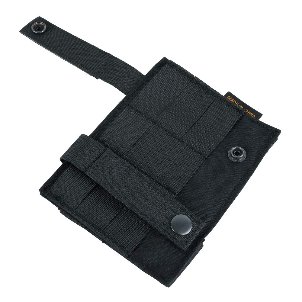 EXCELLENT ELITE SPANKER Tactical Open Top Double/Triple Pistol Mag Pouch for Glock M1911 92F Magazines 40mm Grenade(Black)