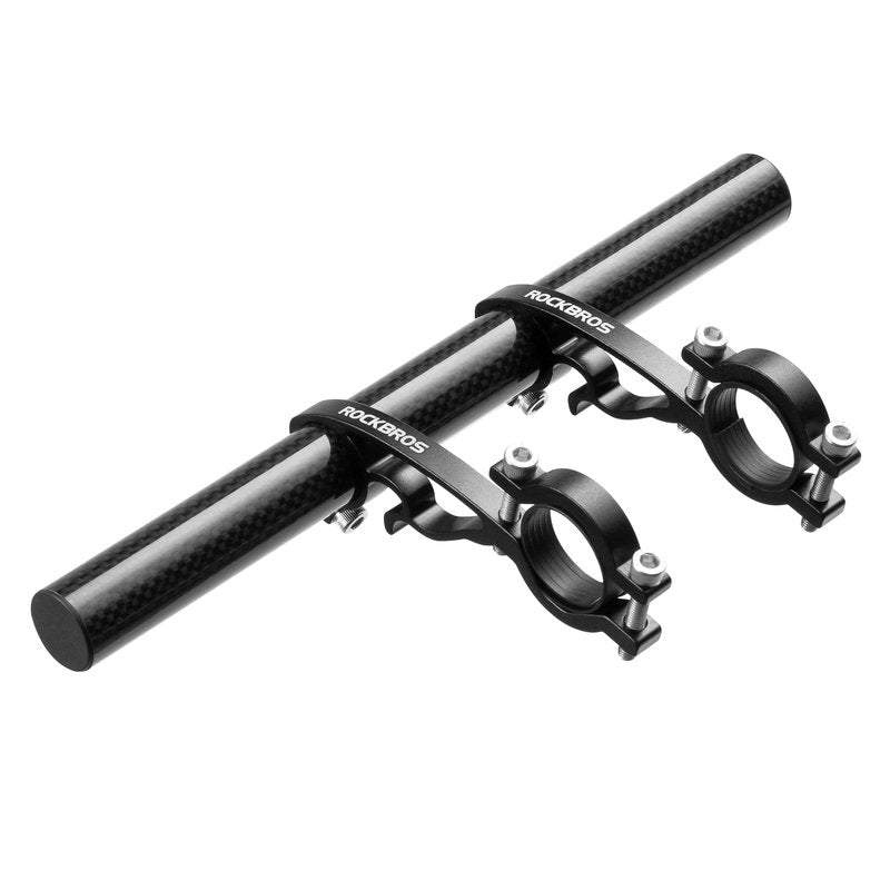 ROCKBROS Bike Handlebar Extender Double Bike Handlebar Bracket Bicycle Handlebar Extension Lightweight Durable for Holding Bicycle Speedometer, GPS, Phone Mount Holder,1Pcs