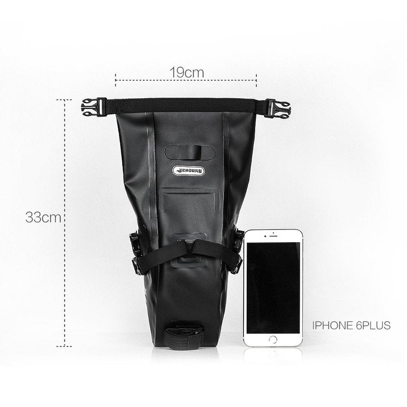 Rhinowalk Bicycle Saddle Bag, Waterproof Bike Bag Under seat Bag 1.5L Rainproof Mountain Road Bike Seat Bag Bicycle Bag Professional Cycling Accessories