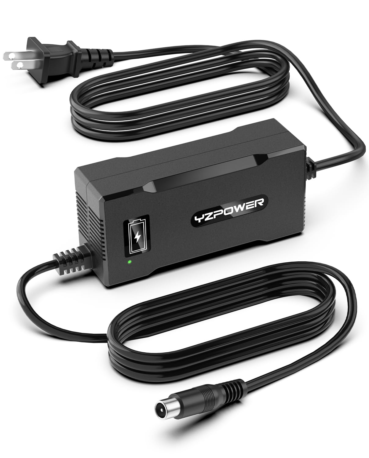 42V 5A Scooter Charger for Segway Ninebot, Compatible with MAX G2 G30LP E2 Pro F65 F40 F30 D28 D40 ES2 ES4 E22 E45, Replacement Power Adapter for 36V Lithium Battery, RCA Round Charging Port