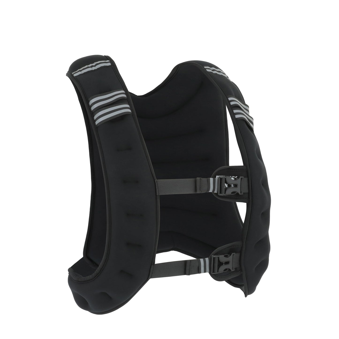Workout Weighted Vest, 15lb/20lbs Weight Vest with Reflective Stripe for Strength Training, Running, Weightlifting, Fitness, Muscle Building, and Weight Loss, Soft, Slim Design with Weights Included