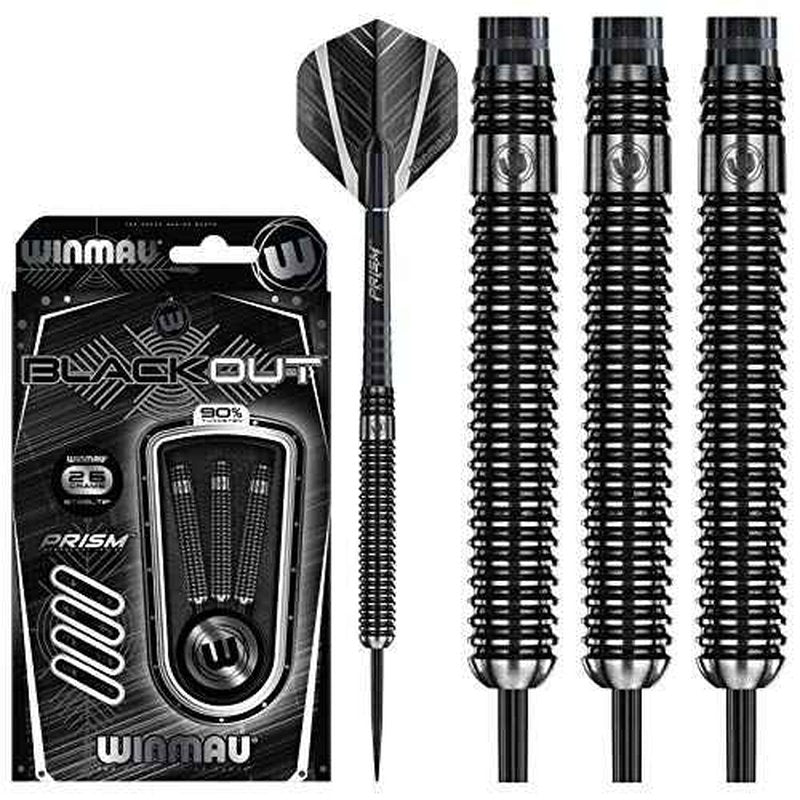 WINMAU Black Diamond Darts - Diamond Fusion - Bomb - 23G - Includes Darts Corner Checkout Card