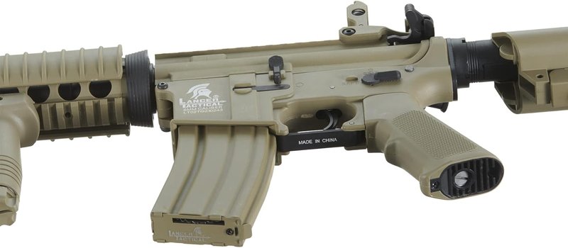 Lancer Tactical Gen 2 MK18 MOD 0 Airsoft Gun - AEG CQB Rifle with Battery, Charger & 1000 Rounds 6mm Pellets