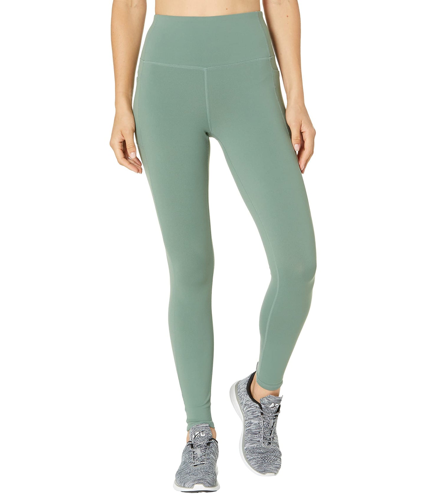 Skechers Women's Go Walk High Waisted Legging, Light Green, Large