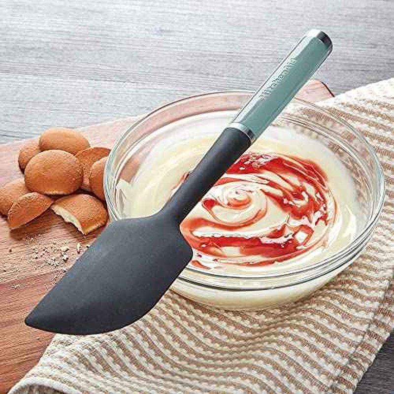 KitchenAid Classic Scraper Spatula, Aqua Sky