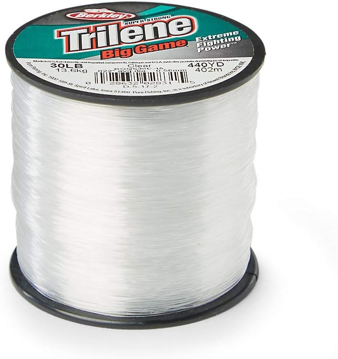 Berkley Trilene Big Game Fishing Line - Durable Monofilament | 20 lb Test, 330 Yards