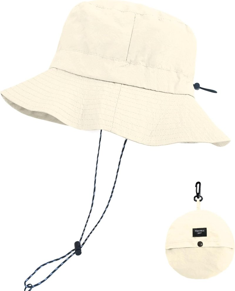 Packable Sun Bucket Hat - UV Protection, Waterproof & Lightweight | Outdoor Cap for Men & Women
