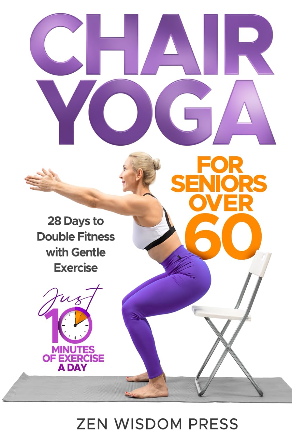 Chair Yoga for Seniors | 28-Day Gentle Fitness Program for Ages 60+