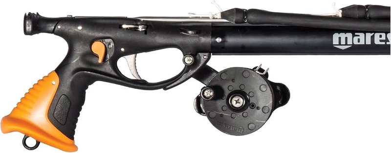 Mares Viper Pro DS Speargun - Pneumatic Spearfishing Gun with Aluminum Barrel & Vertical Spiro Reel