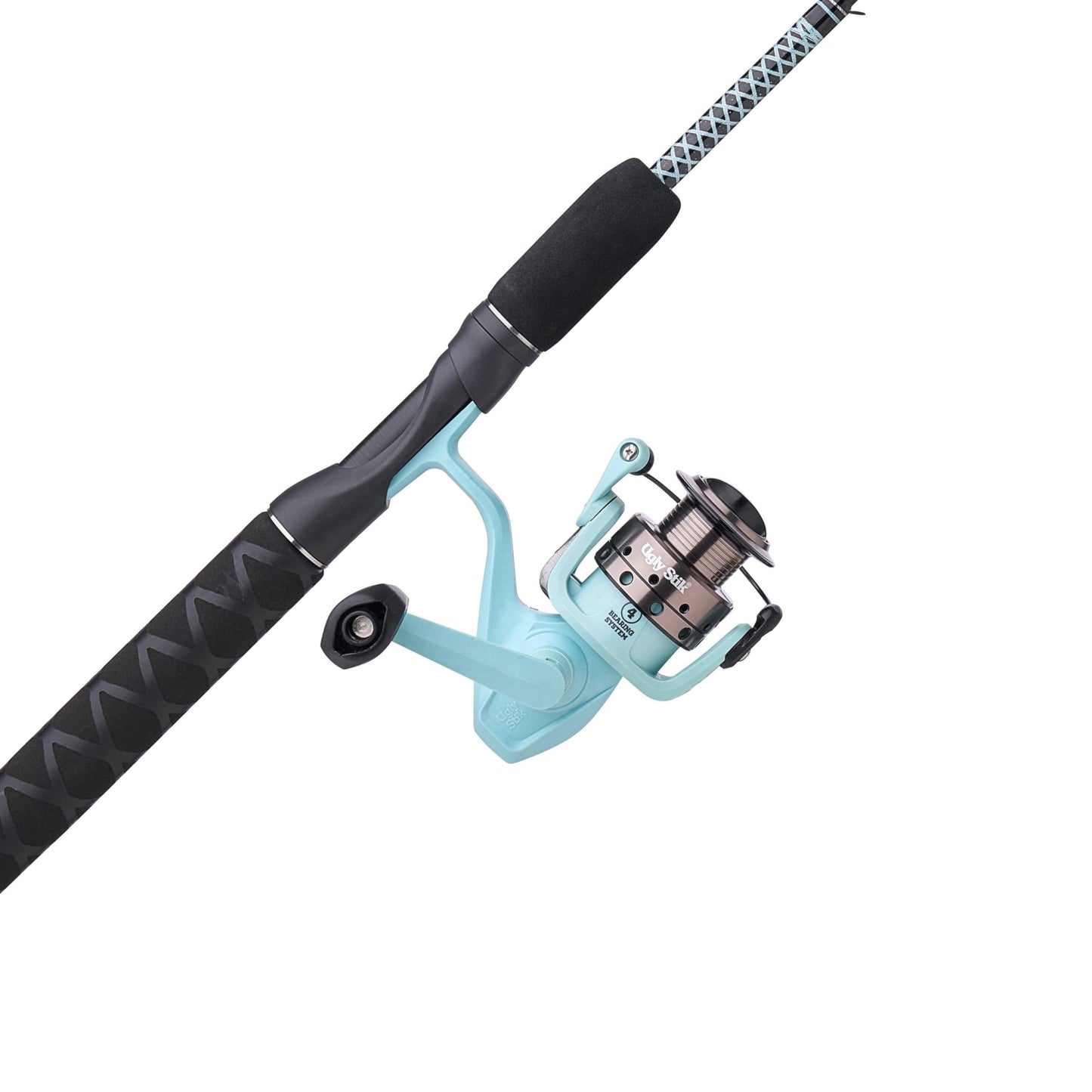 Ugly Stik GX2 LE Spinning Reel and 6' Fishing Rod Combo, 2-Piece, Graphite and Fiberglass Rod with Clear Tip Design
