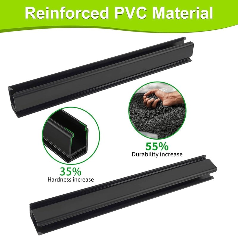 Golf Cart Windshield Clips Sash Fit 1"x1" Tube for Club Car DS Club Car Precedent Tempo Onward Yamaha Golf Carts Front Windshield Sash Retaining Clips with Secure Hold 1014441-01 1021630-01