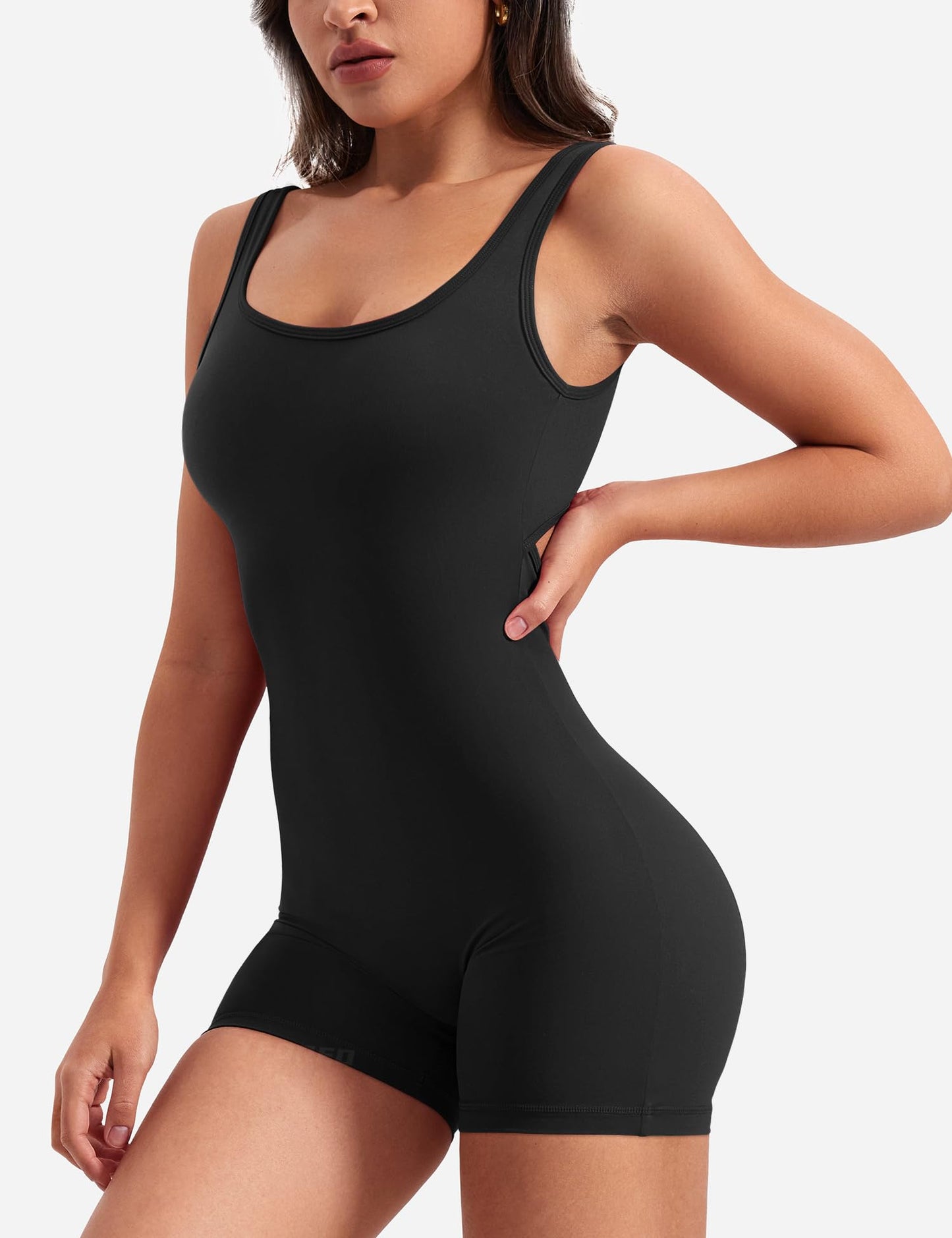 YEOREO CoreFlex Women One Piece Workout Jumpsuits Backless Yoga Romper