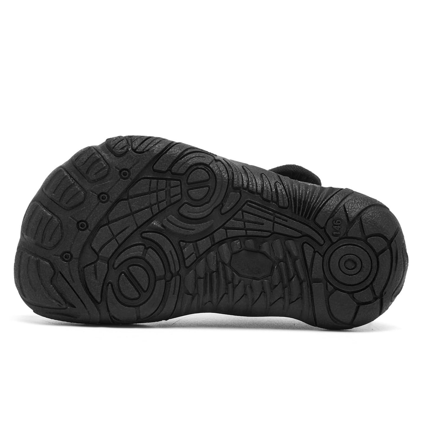 Racqua Toddler Baby Water Shoes Girls Boys Beach Quick Dry Outdoor Sports Water Shoes Non-Slip Breathable Swim Pool Lightweight Aqua Shoes Black Toddler 9