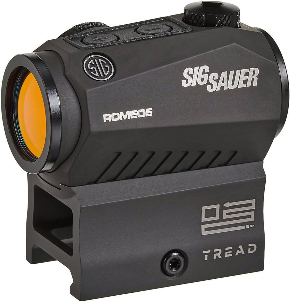 SIG SAUER Romeo5 Red Dot Sight - 1x20mm Waterproof & Fog-Proof Compact 2 MOA for M400 Tread