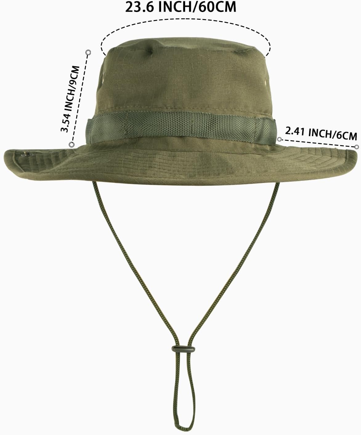 Sun Hats for Men & Women - UPF 50+ UV Protection Bucket Hat for Safari, Fishing, Hiking & Beach