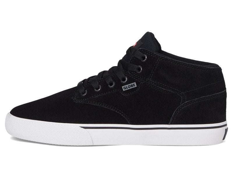Globe Men's Motley Mid Black/White/Gum 10 Medium
