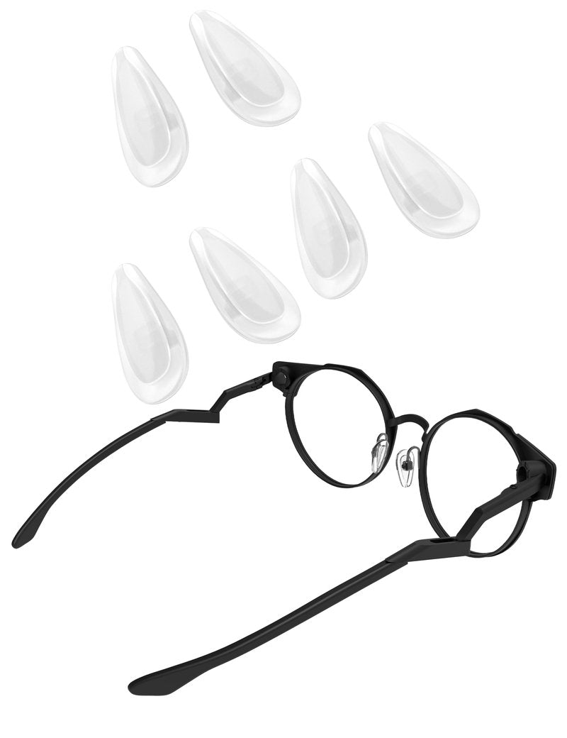 SAUCER Replacement Nose Piece Pads for Oakley Conductor 6 OO4106 | Conductor 8 OO4107 Sunglass - 3 Pairs