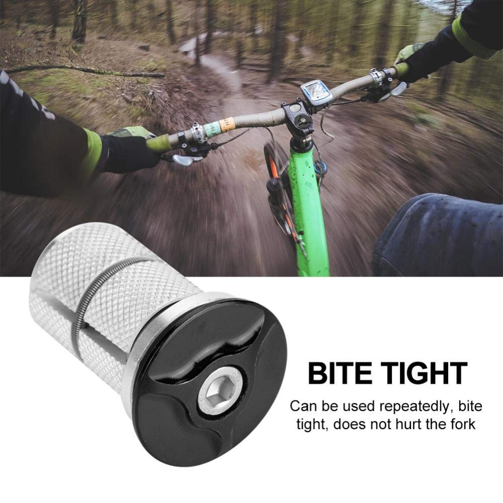Tbest ycle Star Nut Setter, Bike Stem Headset TopAluminum Alloy ycle Headset TopBike Fork Expander Bung Bike Stem Headset Carbon TopFork Ca headsetheadset top