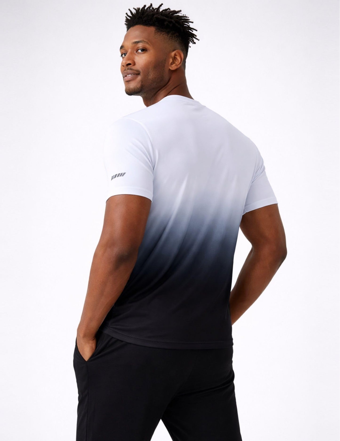 5 Pack Men’s Active Quick Dry Crew Neck T Shirts | Athletic Running Gym Workout Short Sleeve Tee Tops Bulk (Set 20, 5X-Large)